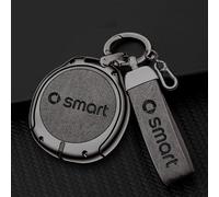 YWDRE Auto Custodia Portachiavi per Smart 451 Brabus Smart 453, Portachiavi Impermeabile Antigoccia Borsa Chiavi Portatile Key Shell Accessori,C