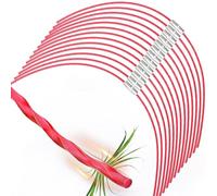 Yweller 40 pezzi F016800181 filo di ricambio extra forte per decespugliatore elettrico Bosch Art 26 Combitrim, Ø 2,4 mm, lunghezza 26 cm, filo di ricarica extra forte per bobina di filo Pro-Tap