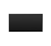 YWJFSA Nicchia Da Parete in Acciaio Inox 70 × 28cm Singolo Strato,Non Necessita di Piastrelle,Nicchia Incorporata per Bagnoschiuma Shampoo Articoli Toeletta,Nero