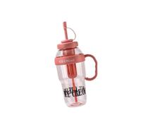 YWJLQH Borraccia con Manico, a Prova di Perdite, Ideale per Fare Esercizio, Giocare Al per I Picnic, Rosa