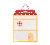 YWJLQH Borsa Portaoggetti Da Appendere per Peluche, Tasca Portaoggetti Da Parete con Gancio, Organizer per Giocattoli, Porta Giocattoli per La Decorazione De, come descritto, 57.5 Cm X 43 Cm