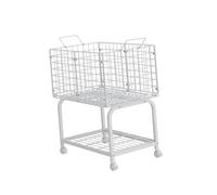 YWJLQH Carrello Portabiancheria Multiuso con Ruote di Grande Capacità per Le Famiglie,