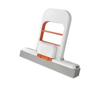 YWJLQH Compatto Autostrizzante con Testa in Spugna a Barra, Forte Assorbimento per Angoli Stretti, Bianco Arancione