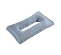 YWJLQH Cuscino per Piercing All'orecchio, Cuscino con Fodera Rimovibile, Portatile, Leggero, Morbido con Foro per Orecchie Forate, Blu