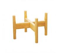 YWJLQH Dispenser per Bevande Supporto Elevato Base Rettangolare Cornice Legno Struttura Aperta Facilità Servizio Adatto per Feste Riunioni Cucina Uso Professionale, Base In Legno GZ1010D
