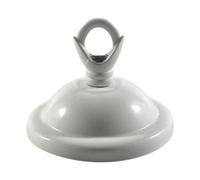 YWJLQH Gancio Da Soffitto, Staffa Da Soffitto Gancio per Sala Da Pranzo Domestico Gancio per Appendere a Parete per Garage, Lampadari, Decorazioni Pe, Bianco Bocca Chiusa