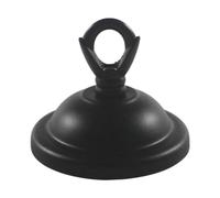 YWJLQH Gancio Da Soffitto, Staffa Da Soffitto Gancio per Sala Da Pranzo Domestico Gancio per Appendere a Parete per Garage, Lampadari, Decorazioni Pe, Bocca Chiusa Nera