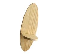 YWJLQH Mensola Ovale Galleggiante per Parete, Espositore in Legno Multiuso Creativo Pratico Scaffale di Stoccaggio Montato a Parete per Ingresso Ufficio, Ribasso