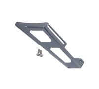 YWJLQH Motorcycle Chain Guard Paracatena Protector Copertura Alluminio Montaggio Facile Compatibile con CRF250L KLX125 KLX140L KLX140G KLX150 KLX150BF, Argento