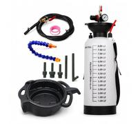 YWJLQH Pompa Pneumatica per Fluidi da 8 Litri, Serbatoio Olio, Riempitore ATF, Aspiratore, Estrattore, Coppa di Grande capacità, a Prova
