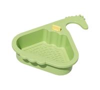 YWJLQH Scolapasta per Lavello Filtro Da Cucina Appeso Raccogli Cibo con Fondo Apribile per Scarico Automatico Adatto per Cucine E Bagni, Verde