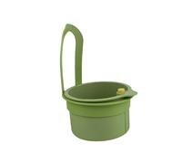 YWJLQH Scolapiatti Da Cucina Portatile E Versatile, per La Raccolta Degli Alimentari, Verde