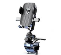 YWJLQH Supporto Auto da Cruscotto, Testurizzato + Base a Morsetto | Composito resistente, Supporto Auto Girevole, Posizionamento , Per Lavoratori Mobili
