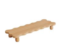 YWJLQH Supporto per con Ripiano in Legno Alzaschermo Ergonomico per Scrivania con Base Ialzata per Computer Portatile Adatto per , 60 X 20 Cm