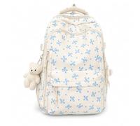 YWJLQH Zaino Scolastico Tablet Laptop, Con ciondolo | Scomparto laptop imbottito, Zaino per università, Divertimento pomeridiano, Per giovani studentesse