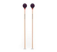 YWMJZEU 2 Pezzi Battenti con Testa in Lana Professionali Mazzuole Morbidi Bacchette per Percussionisti, Studenti, Studio, Concerti, Orchestra, Viola