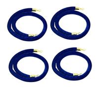 YWMJZEU 4 Corde in Velluto Spesse 150 Cm/59 Pollici per Delimitare Le Ristoranti E Banche, BLU