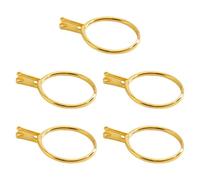 YWMJZEU 5X Strumenti per Provare Anelli Nuziali, Supporto per Pietre Preziose, Portatile, Resistente, Pratico, Professionale, Supporto per Anelli E Strumento, Oro, Lunghezza 3 Cm