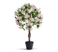 YWMJZEU Albero Fiorito Artificiale Finta Albero Artificiale da Interno Realistico per Negozio, Array, PZ-1-251 Bianco