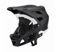 YWMJZEU Casco Downhill Integrale Schiuma Espuma Casco Integrale Imbottitura Interna Attrezzatura Protettiva per Discesa, Bianco E Nero, L【59-61CM】