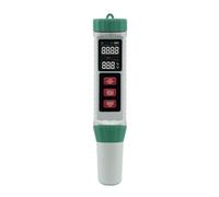 YWMJZEU Misuratore TDS//pH Preciso Tester Del'acqua con Display Display Digitale Compatto Misuratore di Strumento per pH Digitale per Acquario, Nero