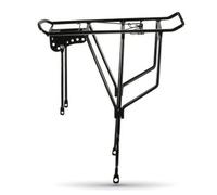 YWMJZEU Portapacchi in Acciaio Robusto Portapacchi Posteriore Universale Accessorio per Pendolari, Cicloturismo, Città, Foro Grande