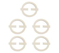 YWMJZEU Set di 5 Pezzi di Strumenti in Legno per Centrare Lo Stoppino, Stabilizzatore per Stoppino, Barra per Stoppino, Strumento Manuale Rotondo E Portatile, D