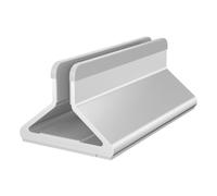 YWMJZEU Supporto in Alluminio con Larghezza Regolabile Compatto Supporto con Slot Regolabile Universale Porta Laptop Verticale per Studenti, Argento