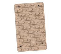 YWMJZEU Tappetino per Agopressione, Accessorio per Massaggio per Alleviare La Tensione, Tappetino Pieghevole per Il Relax, Materiale EVA, Adatto per Uso Domes, Colore Della Venatura Del Legno