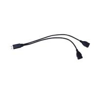 Ywmsfl Cavo doppio USB Female Y Splitter USB 2.0 Adattatore linea wireless per Lapet Smartphone Ricarica e Sincronizzazione dei Dati di Laptop Tablet