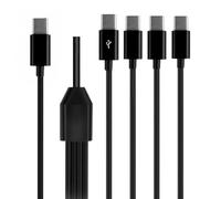 Ywmsfl Cavo splitter USB C USB 2.0 tipo C A 2/4/6 Tipo C Splitter Maschio Per Cariche Multiple Dispositivi E Trasferimento Dati