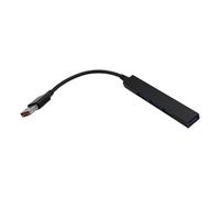 Ywmsfl Splitter USB 3.0 a 4 porte USB, 3 x USB 2.0, 1 x USB 3.0, cavo dati esteso per PC, tastiere, laptop, stampante, mouse, adattatore USB