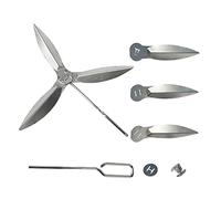 YWNYT 2 set di 22-1/2" One-Touch Kit di pulizia 57 cm compatibile con Weber Grill Parts, 7444 Weber Kettle Barbecues, pezzi di ricambio