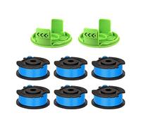 YWNYT Greenworks - Bobina per decespugliatore per tosaerba da 1,65 mm per decespugliatore per corda, linea di ricambio per tagliaerba Greenworks da 24 V (6+2)