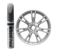 Ywooon Cerchi di Vernice Penna Per Tesla Model Y Apollo Wheel 19" Model 3 Stiletto Wheel 19" 20", Mancanza Di Riparazione Del Kit Riparazione Lacca Graffi Corti, Sonic Silver