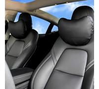 Ywooon Cuscino Poggiatesta Auto, Cuscino Cervicale per Sedile Auto Guidatore, Poggiatesta per Sedile Auto, Regolabile Sostiene Collo Allevia Dolore Cervicale per Guida Rimovibile Comodo