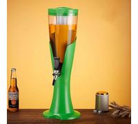 YWPYMX Distributore di Birra e Bevande 3L/100oz, Distributore di Bevande da Tavolo, Adatto per Feste, Bar, Pub e Ristoranti. Green
