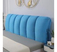 YWQJL Copertura Reversibile per Testiera Cuscini Testiera Letto Matrimoniali o King Copri Testata Letto Protezione Imbottita Contro Urti e Graffi Cuscino da Lettura(#4,120x60cm)