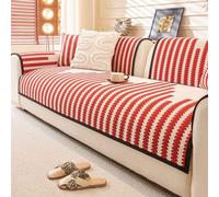 YWQJL Copridivano Angolare con Penisola Elastico Sofa Cover I Shape 1 Posto 2 Posti 3 Posti 4 Posti 5 Posti Anti Slip Sofa Cover Universal Sofa Cover Fodera per Divano(90 * 120cm)