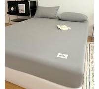 YWQJL Coprimaterasso Matrimoniale Lenzuolo con Angoli Una Piazza E Mezza Lenzuolo Adatto A Materassi Spessi, Fodera Protettiva E Antiscivolo, Lavabile(d,200x220cm)