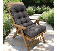 YWQJL Cuscini per Dondolo 3 Posti da Giardino,110 * 50cm Cuscino da Esterno per Panca, Dondolo, Pallet, Giardino Cuscini Impermeabili da Esterno(1)