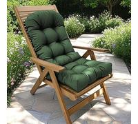 YWQJL Cuscini per Dondolo 3 Posti da Giardino,110 * 50cm Cuscino da Esterno per Panca, Dondolo, Pallet, Giardino Cuscini Impermeabili da Esterno(4)