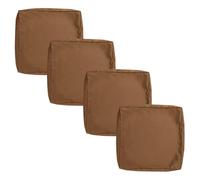 YWQJL Federa per Cuscino per Divano da Esterno con Cerniera Copriseduta Divano da Giardino Impermeabile Copricuscini Divan Rettangolari Copri Cuscini per Divano(#19,60x60x10cm/4pc)
