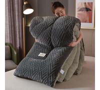 YWQJL Piumoni Traspirante Coperte Pile Piumone Matrimoniale Invernale Trapunta in Morbido e Caldo Piumino Letto Singolo Trapunte Matrimoniali Invernali(#5,110x150cm/1.5kg)