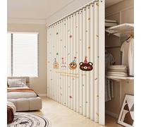 YWQJL Tende Oscuranti Tende per Finestre Senza Forare Tendine Cucina Tende Finestra Bagno Tende da Cucina Tende Antipolvere per Scarpiera Libreria Tende per Cucina(#7,W300cmxH200cm)