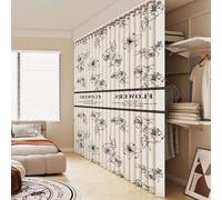 YWQJL Tende Oscuranti Tende per Finestre Senza Forare Tendine Cucina Tende Finestra Bagno Tende da Cucina Tende Antipolvere per Scarpiera Libreria Tende per Cucina(#4,W240cmxH180cm)