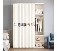YWQJL Tende per Armadi Tende per Finestre Tende da Cucina con Guida di Scorrimento Tende Finestra Bagno Tendina Sottolavello Cucina con Autoadesivo Tende per Cucina(#9,W180xH240cm)