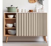 YWQJL Tende per Finestre Tende da Cucina Sospesa Tenda Oscurante Finestra Tenda per Armadio per La Privacy con Guida di Scorrimento Tende per Cucina Porta Finestra(#2,W120xH60cm)