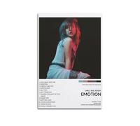 YWRRWQBER Carly Rae Jepsen - Poster di album emozioni, decorazione artistica da parete su tela, stile vintage, per soggiorno, camera da letto, 60 x 90 cm, senza cornice