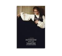 YWRRWQBER Intervista con il film Vampiro, 6 poster estetici da parete su tela, decorazione artistica da parete vintage, poster decorativo per soggiorno e camera da letto, 40 x 60 cm, senza cornice